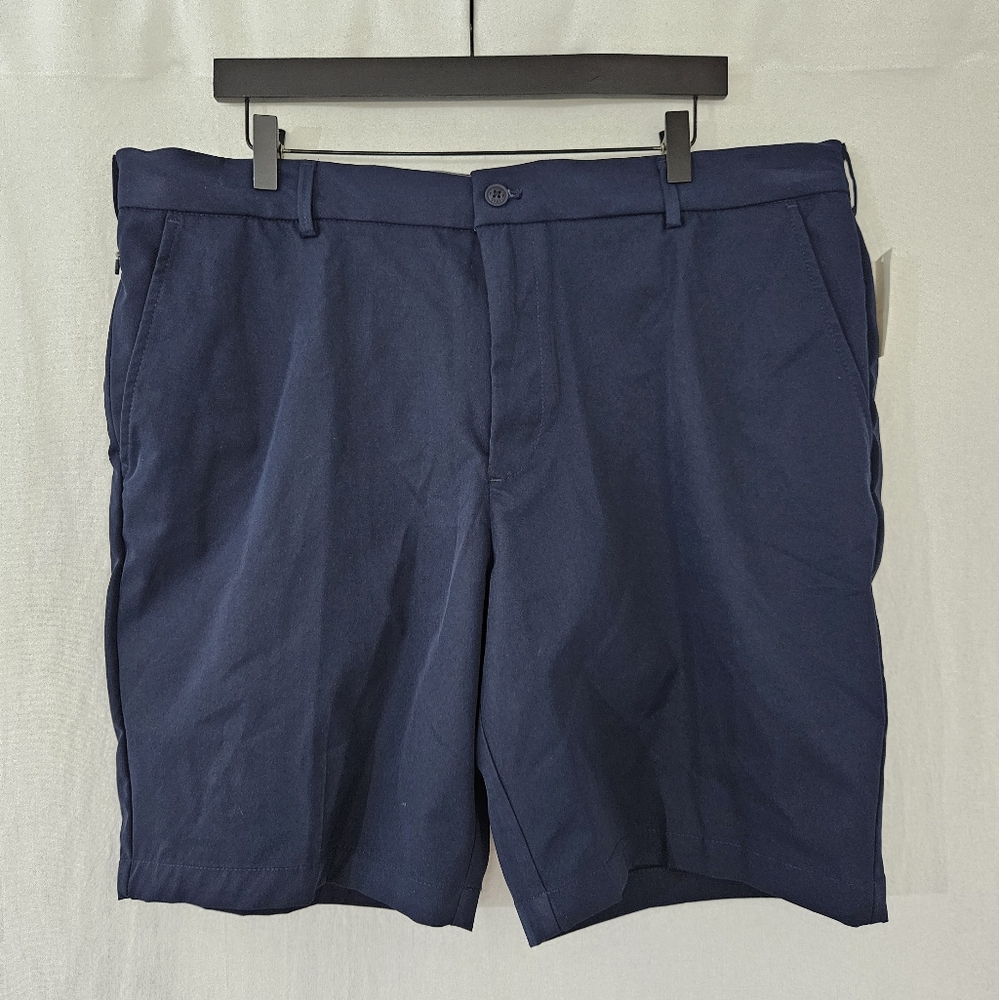 Izod Cotton Touch Performance Dress Short in Navy Blue Men's Size 40